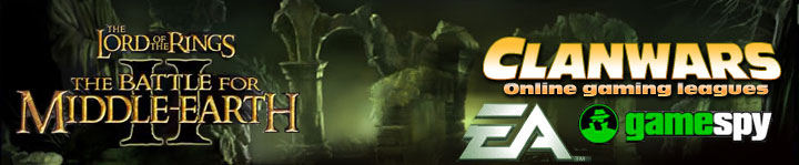 Battle for Middle Earth 2 Clan Wars Gaming Ladder